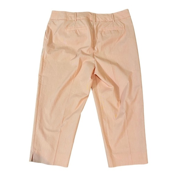 Peach Kim Rogers Capris -size 18 - Picture 2 of 3